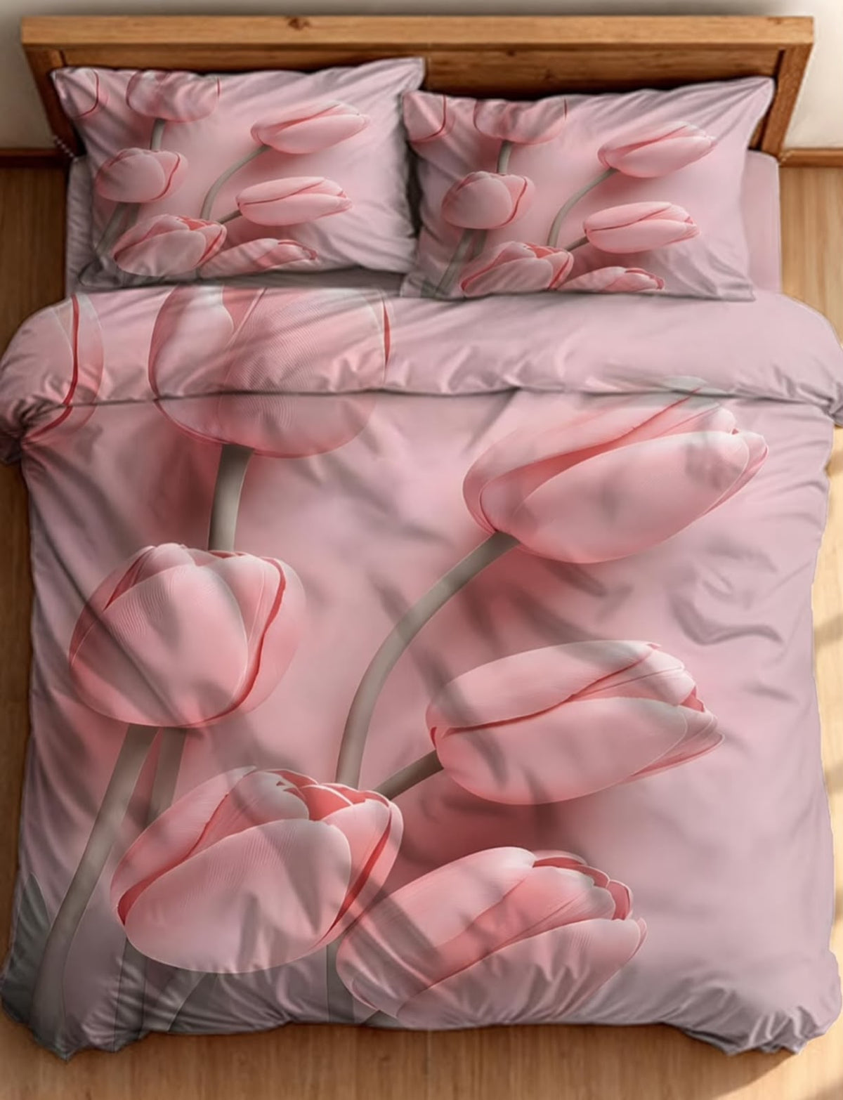 Premium Printed 5D Imported Bedsheet -HY15