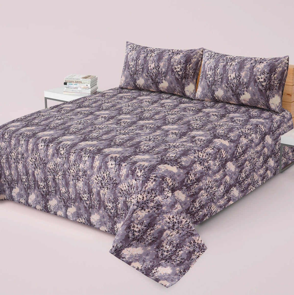 Luxury Printed Bedsheet