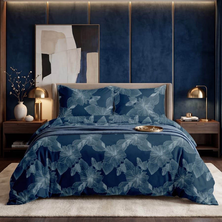 Elegant Printed Bedsheet