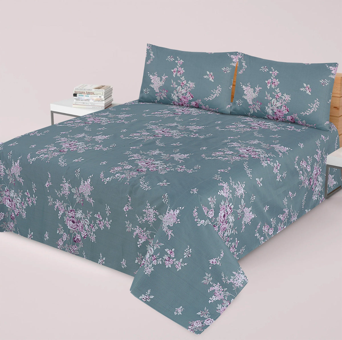 Elegant Printed Bedsheet