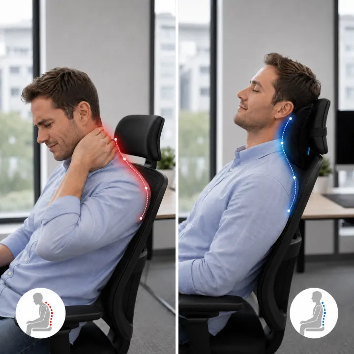 Neck Support Pillow For Office Chair