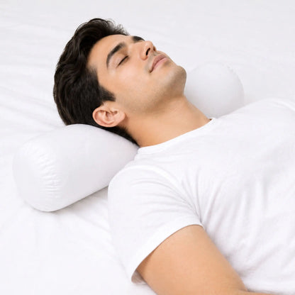 Neck Roll Pillow for Neck Support &amp; Pain Relief