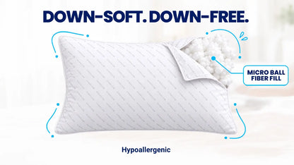 Medicated Pillow for Neck Pain (Micro Ball Fiber)