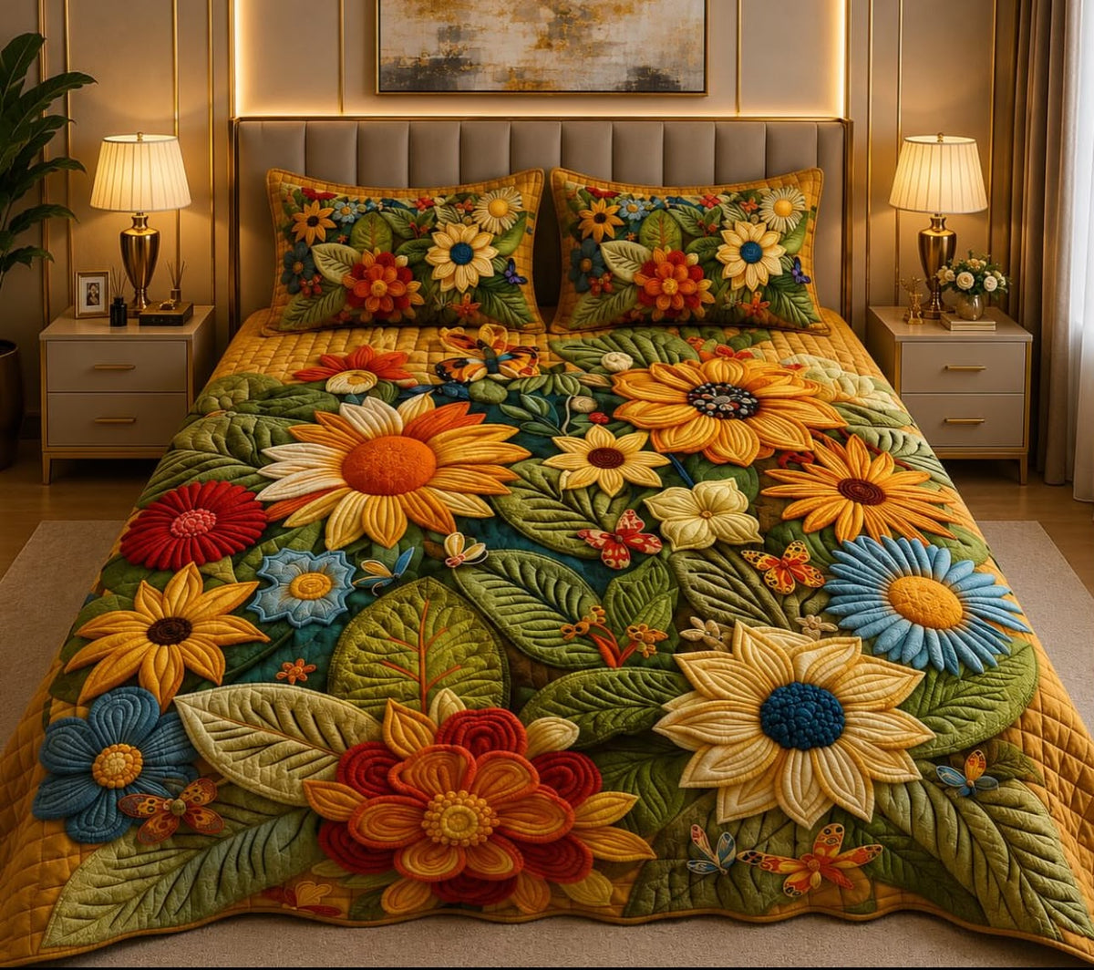 Premium Printed 5D Imported Bedsheet -HY02