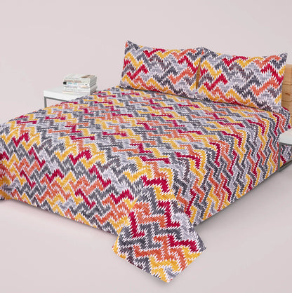 Luxury Printed Bedsheet
