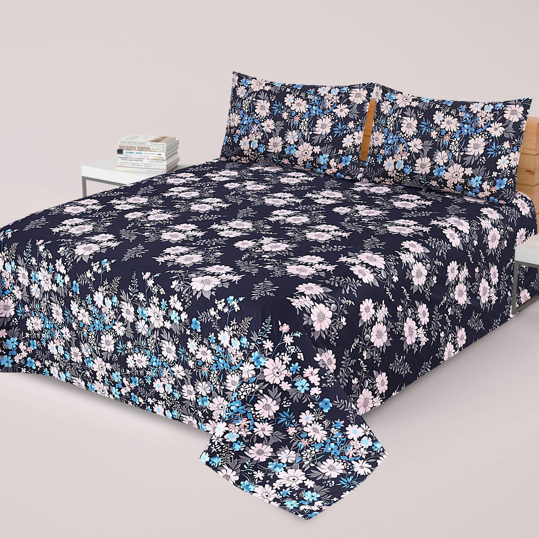 Luxury Printed Bedsheet