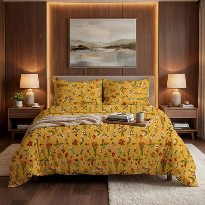 Elegant Printed Bedsheet