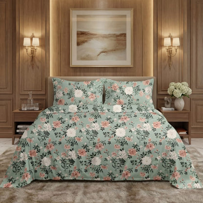 Elegant Printed Bedsheet