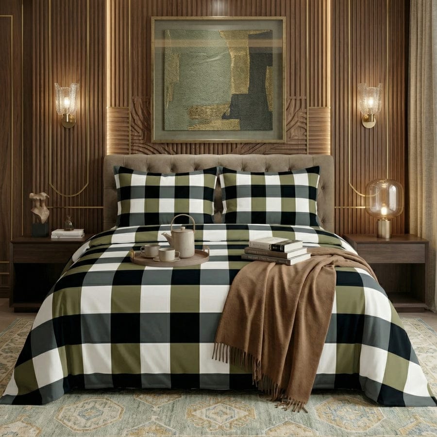 Elegant Printed Bedsheet