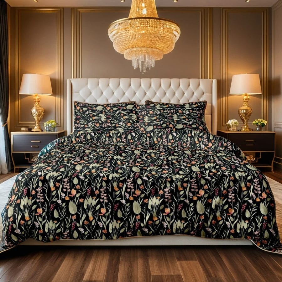 Elegant Printed Bedsheet