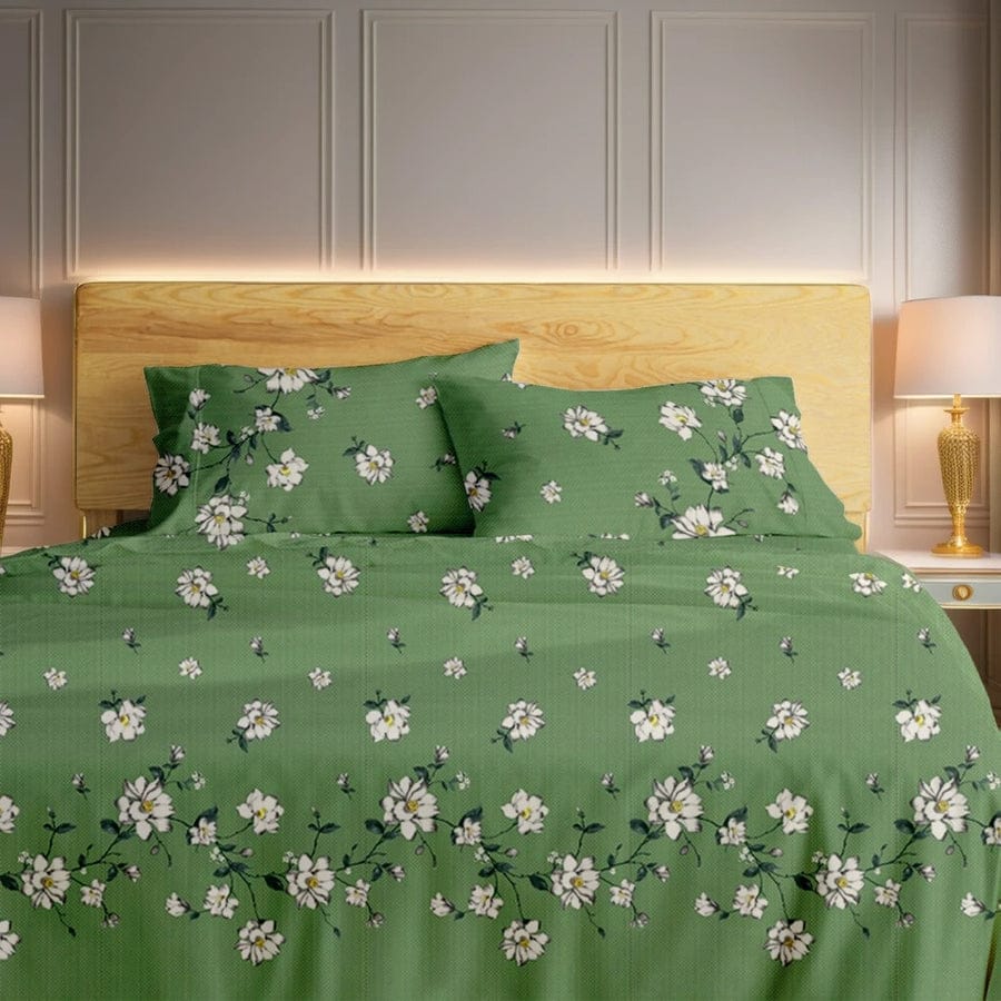 Elegant Printed Bedsheet