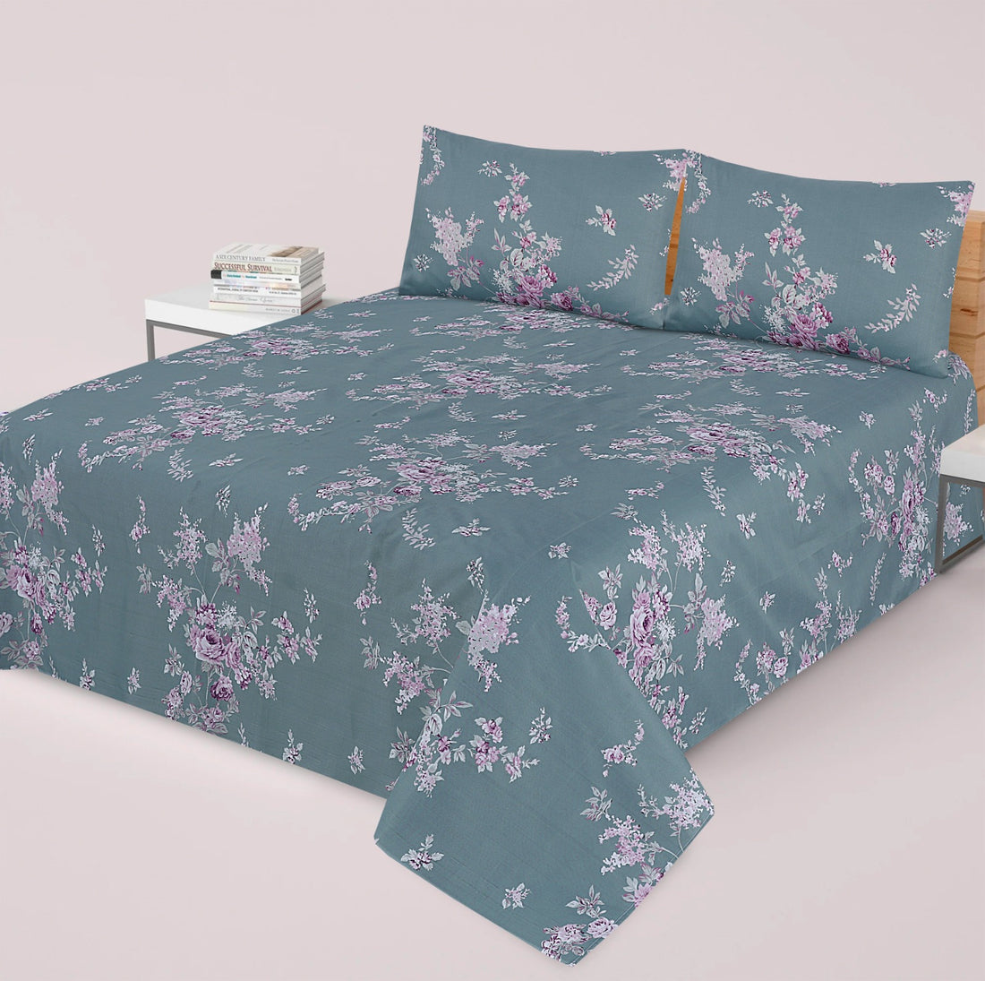 Elegant Printed Bedsheet