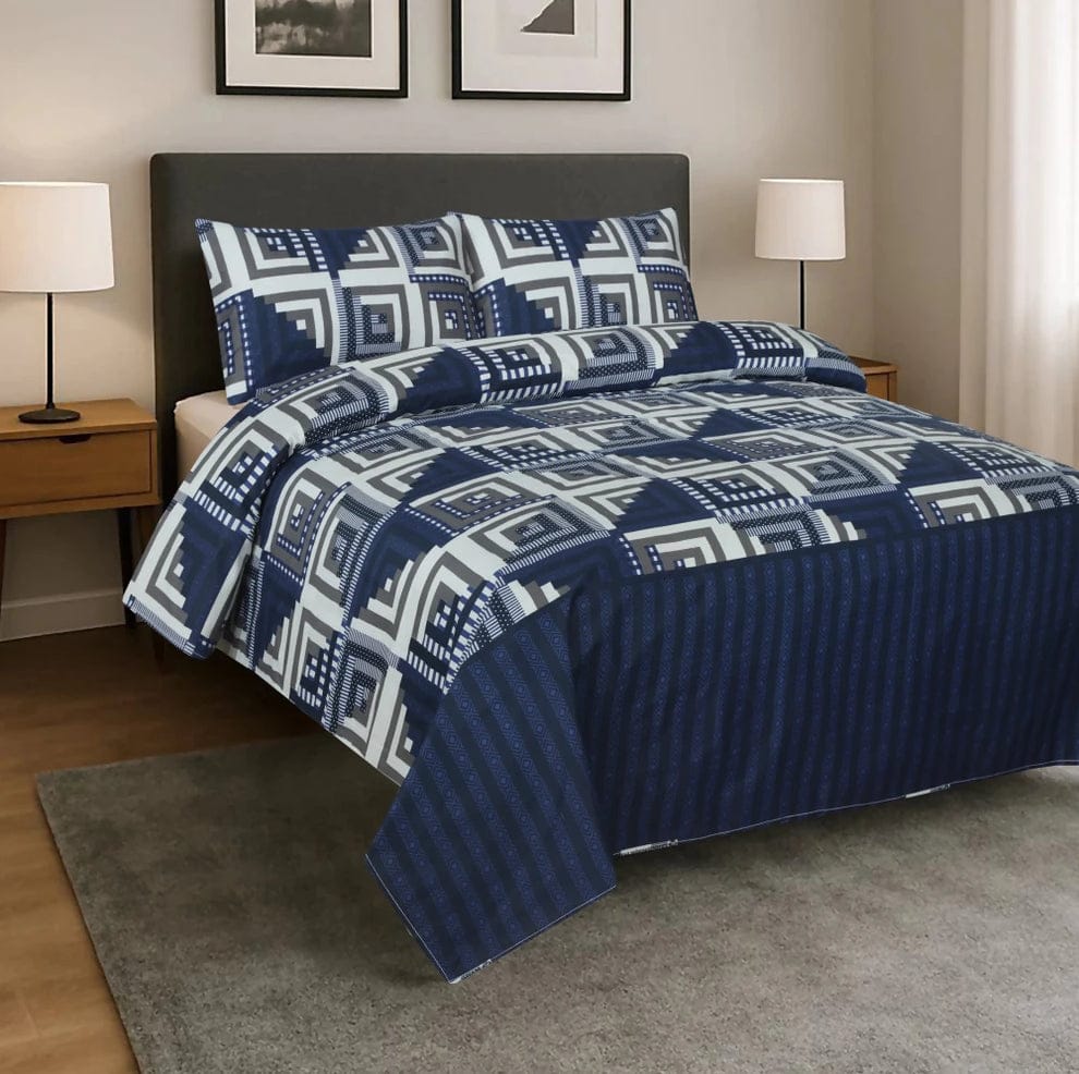 Elegant Printed Bedsheet