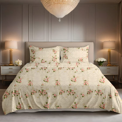 Elegant Printed Bedsheet