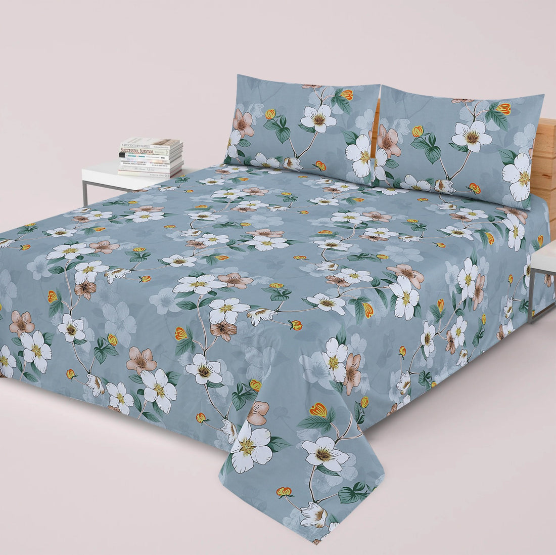 Elegant Printed Bedsheet