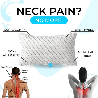 2 Medicated Pillows + 1 Free Cushion – Double Comfort Deal