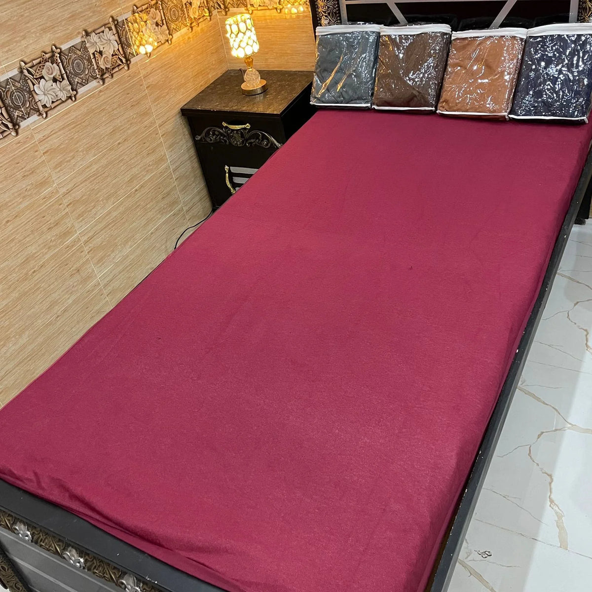 Terry Cotton Waterproof Mattress Protector
